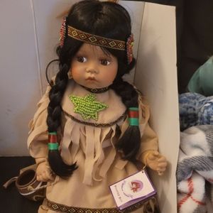 Native American boy girl dolls